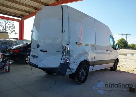 2025 Mercedes-Benz Sprinter 2500 Standard Roof 4-Cyl Diesel из США, поврежденный, VIN W1Y4KBHYXST225556